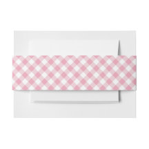 Gingham Rosa Blanco