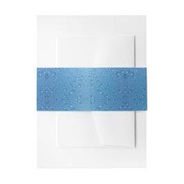 Cintas Para Invitaciones Gotitas de agua contra el cielo azul