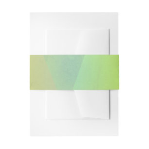Cintas Para Invitaciones Gradación Geométrica Amarilla Moderna