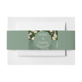 Cintas Para Invitaciones Green Daisy