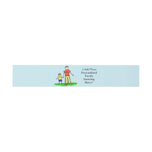 Cintas Para Invitaciones Grupo de arte Padre e Hijo Personalizado Invitació