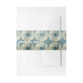 Cintas Para Invitaciones "haciendo girar bandas del Belly del hilado"