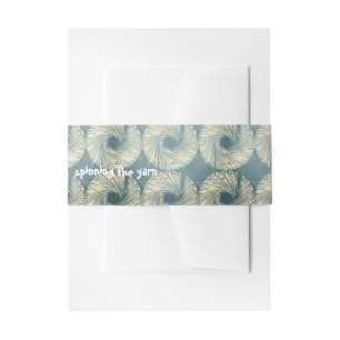 Cintas Para Invitaciones "haciendo girar bandas del Belly del hilado"