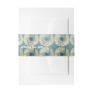 Cintas Para Invitaciones "haciendo girar bandas del Belly del hilado"