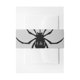 Cintas Para Invitaciones Halloween Retro Disco Spiders & Disco Ball Boda