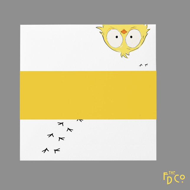Cintas Para Invitaciones Happy Fun Yellow Belly Band (Subido por el creador)