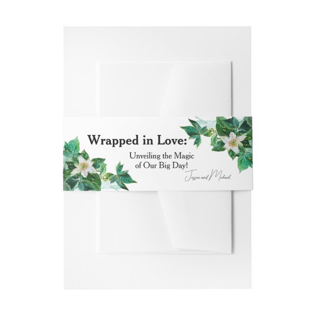 Cintas Para Invitaciones Hermoso (Anverso Ejemplo)