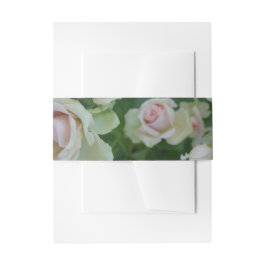 Cintas Para Invitaciones Hermosos rosas de jardín rosa claro