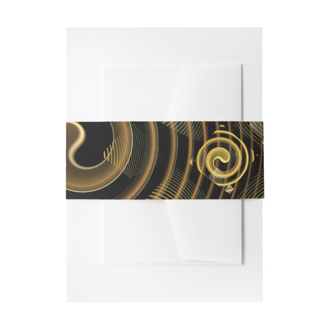 Cintas Para Invitaciones Hipnosis Arte abstracto (Anverso Ejemplo)