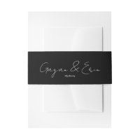 historia de amor cursiva boda bellyband