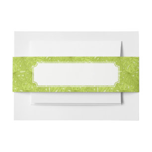 Cintas Para Invitaciones Hojas de la palmera