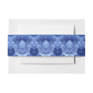 Cintas Para Invitaciones Hy Blue Ikat Pouf