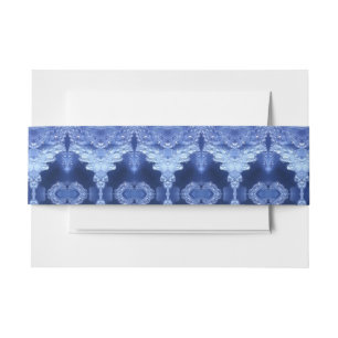 Cintas Para Invitaciones Hy Blue Ikat Zen