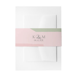 Cintas Para Invitaciones ID de primavera del Boda de bloques de color740