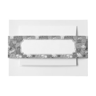 Cintas Para Invitaciones ilustracion del modelo de los doodles