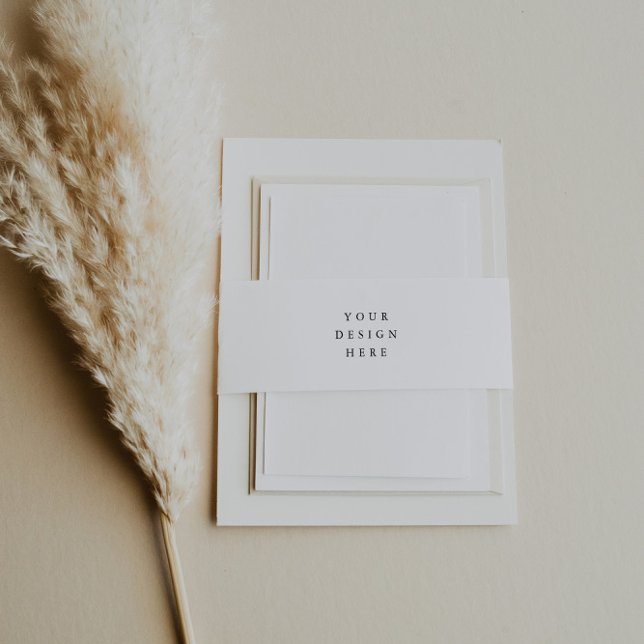 Cintas Para Invitaciones Impresión de banda ventral de invitación (Subido por el creador)