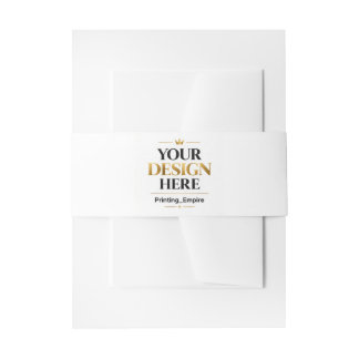 Cintas Para Invitaciones Impresión personalizada - pedido al por mayor sin