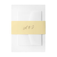 Iniciales de la pareja amarilla, boda de otoño