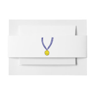 Cintas Para Invitaciones Intenté la medalla