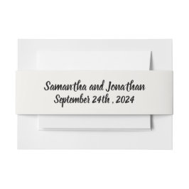 Cintas Para Invitaciones Invitación a la boda BOHO Pastel Garden Colores