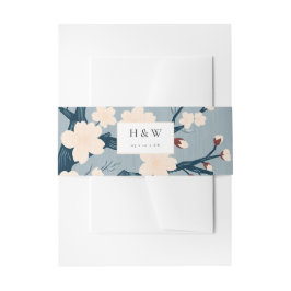 Cintas Para Invitaciones Invitación a la boda de cerezos en flor de japón