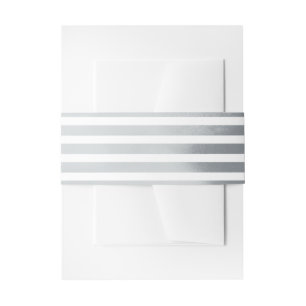 Cintas Para Invitaciones Invitación a la boda náutica de Stripes