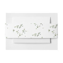 Cintas Para Invitaciones Invitación a un tema sobre el bosque verde