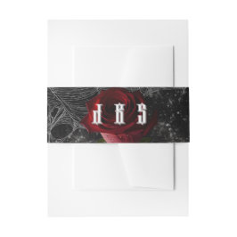 Cintas Para Invitaciones Invitación Belly Band Haunting Adeline Zade Meadow