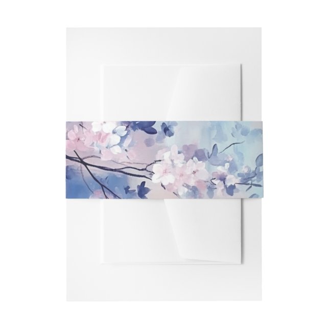 Cintas Para Invitaciones Invitación de Aiko Banda de Vientre (Anverso Ejemplo)