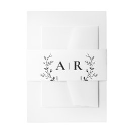 Cintas Para Invitaciones Invitación de Boda con Vid Enredadera