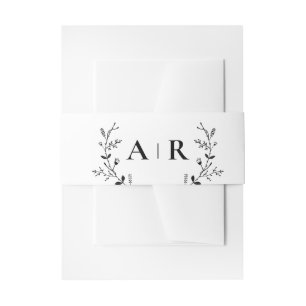 Cintas Para Invitaciones Invitación de Boda Viña Sinuosa