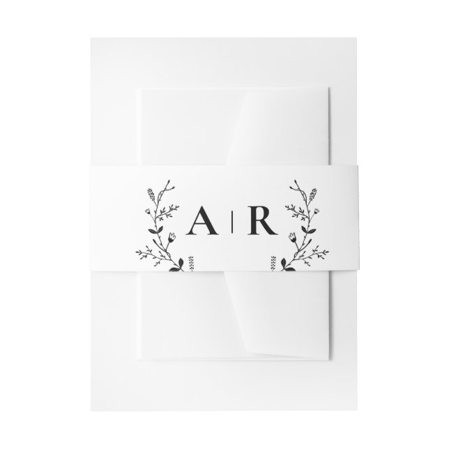 Cintas Para Invitaciones Invitación de bodas con significado de vino pergam (Anverso Ejemplo)