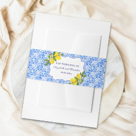 Cintas Para Invitaciones Italian Style Themed Mediterranean Tiles Wedding