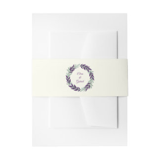 Cintas Para Invitaciones  Ivory and Wreath / Boda Marfil y Corona