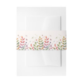 Cintas Para Invitaciones Jardín del Otoño Con Boda De Dragonflies