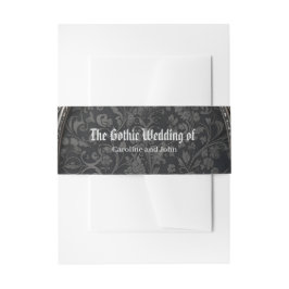 Cintas Para Invitaciones Juramentos eternos bajo alas de medianoche. 