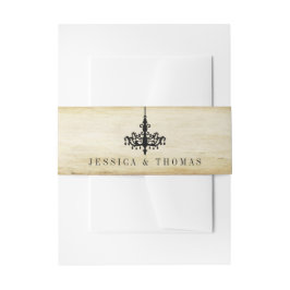 Cintas Para Invitaciones La colección de Bodas de candelabros de época