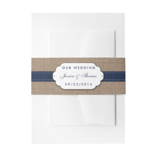 Cintas Para Invitaciones La colección de Bodas de girasol ruso - Armada
