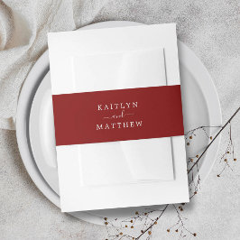 Cintas Para Invitaciones La colección de Bodas Purpurinas Damask Las Vegas