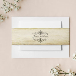 Cintas Para Invitaciones La colección Ornate Flourish Vintage Wedding