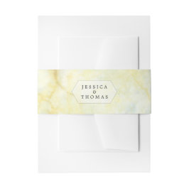 Cintas Para Invitaciones La elegante colección de Bodas con efecto de mármo