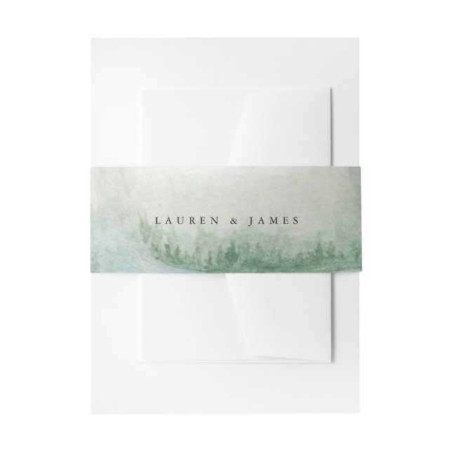 Cintas Para Invitaciones La historia de nuestro envolvimiento (Anverso Ejemplo)