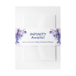 Cintas Para Invitaciones 💍¡La infinitud espera! Ensueño de aciano