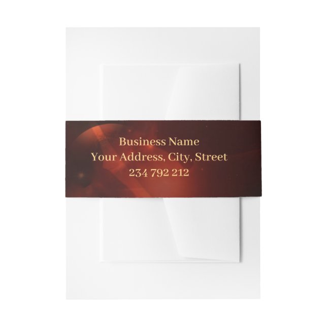 Cintas Para Invitaciones La melodía cósmica, la magia del arpa. (Anverso Ejemplo)