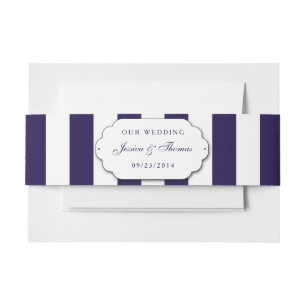 Cintas Para Invitaciones La moderna colección de Bodas de franjas de la mar