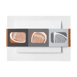 Cintas Para Invitaciones LACROSSE Bar Mitzvah Belly Wrand