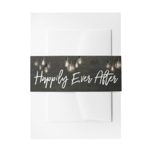 Cintas Para Invitaciones Ladrillos Oscuros Geniales Luces Edison Felices Po
