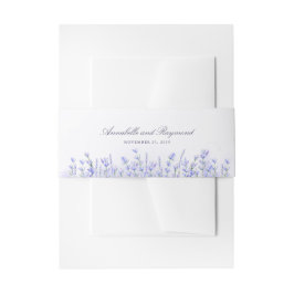 Cintas Para Invitaciones Lavenders Floral Purple Boda