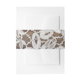 Cintas Para Invitaciones Lazo blanco | Boda Barn Wood