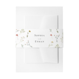 Cintas Para Invitaciones Leander Wildflower Boda